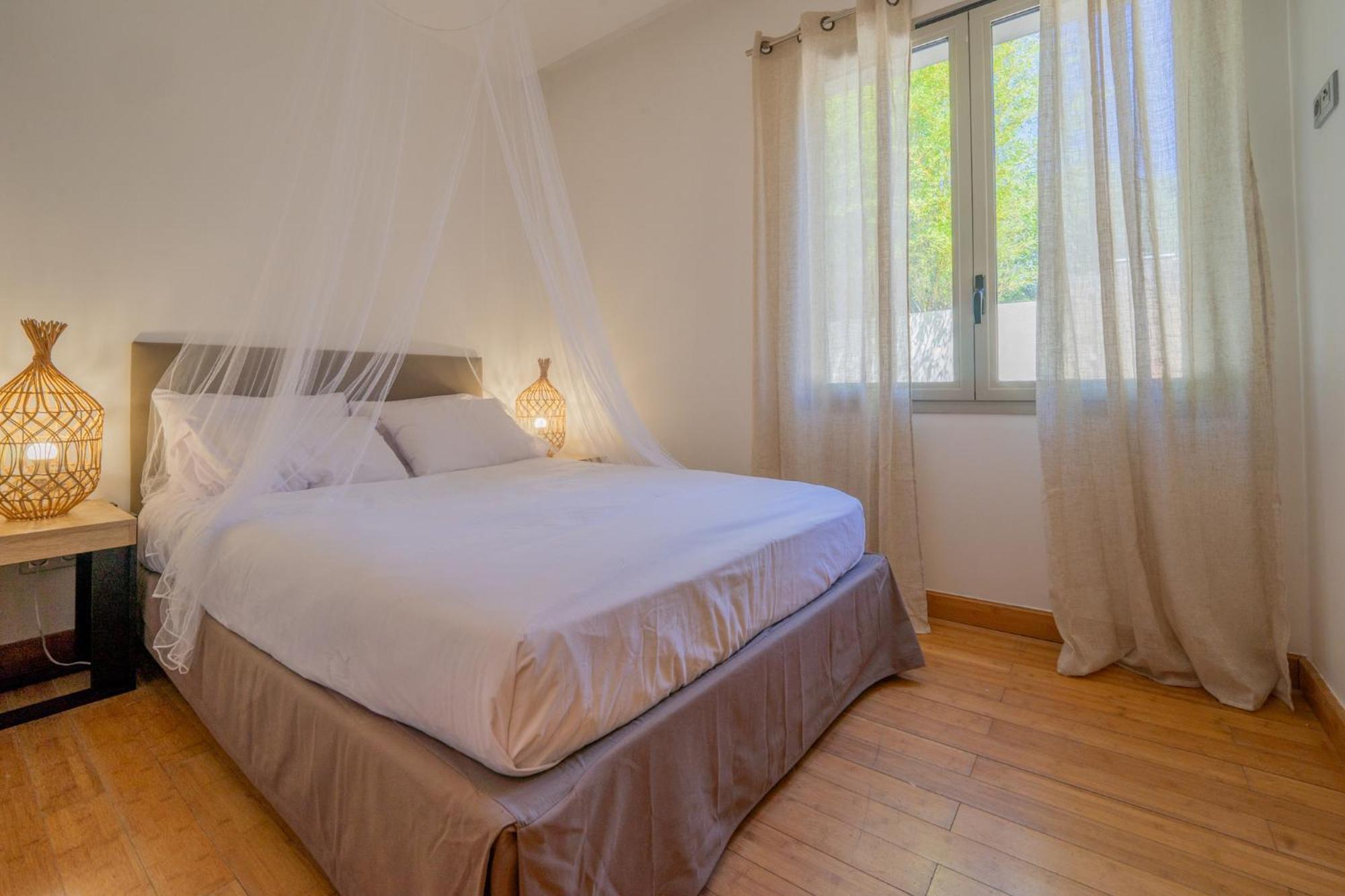 Appartement 6 Pers Jardin Prive La Cabane Bambou - Mandara Beach , Antibes French Riviera جوان ليه باه المظهر الخارجي الصورة